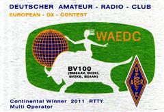 2011 European DX RTTY contes，亞洲第一